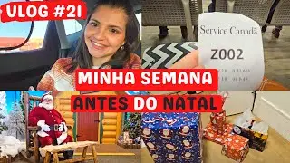 VLOG #21: Passaporte e vacina do Jake, embrulhando presentes de Natal e foto com papai noel.