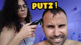 ESTRAGUEI O CABELO DO MEU NAMORADO !!!