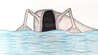 SEA EATER, Drawing step by step