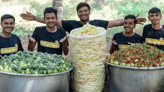 200 KG BHUNGLA BATAKA | Bhavnagari Bataka Recipe | 50K Subscribers Special | Village Rasoi