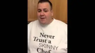 Chef Hesse the Morning of His Weight Loss Surgery with Western Bariatric in Reno