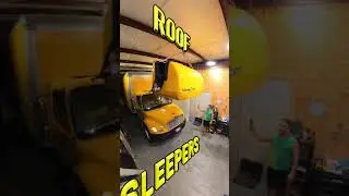 Roof top sleeper for Freightliner or International