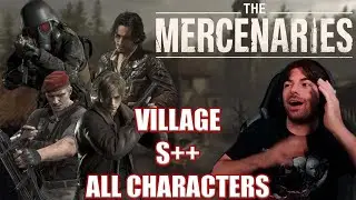 Resident Evil 4 Mercenaries ALL CHARACTERS S++ | VILLAGE