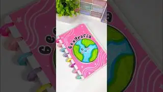 Portadas bonitas #lettering #portadasbonitas #caratulasescolares #geografia #plumones #apuntes