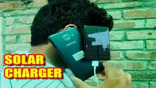 How To Make Mini Solar Mobile Phone Charger At Home | Smart Solutions.