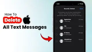 How to Delete All Text Messages on iPhone (2025)