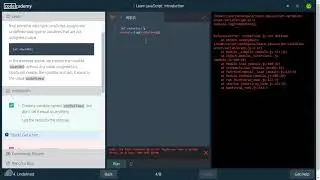 2 - Variables - Codecademy