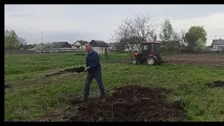 Ну всё отмучился!Планировка поля!Разбивка органики!