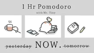 1 Hour Pomodoro |Study with Me Lofi & Focus Beats