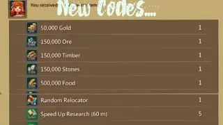 New redemption Code (Part-1) Lords Mobile.....