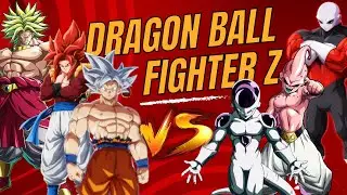 Gogeta SS4 + Goku Ultra Instinct + Broly Vs Freezer + Jiren + Boo Dragon Ball FighterZ