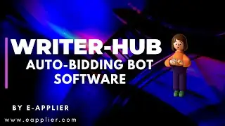 WriterHub Auto-Bidding Bot Software | Auto Bidder Application