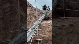Maximum allowable height when pouring concrete is set at 150 cm / 1.5 m#concrete #concretetechnology
