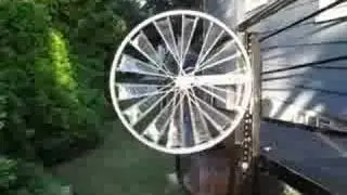 Bicycle Wheel Windmill