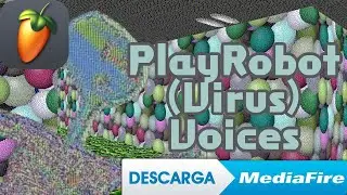PlayRobot (Virus) Voicebank Voices Download (Link in the description free) - FNF - PC and android