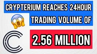 crypterium news today | Crypterium Reaches 24 Hour Trading Volume of $2.56 Million