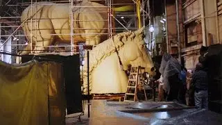 Leonardo's Horse: The Sculpting Process
