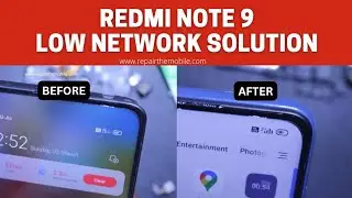 Redmi Note 9 Low Network Solution
