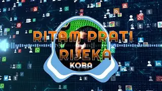Koba - Ritam prati Rijeka ( Official audio visualizer )
