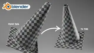 How to Straighten UV Map in Blender