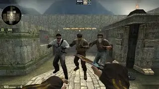 OHA!! NAZİ ZOMBİ TAPINAĞI KOMEDİ BOTLAR!! CS:GO Zombiler vs Efsane Ekip