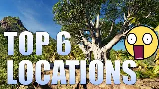 TOP 6 Ark Ascended Island Base Locations! No Caves | Ark