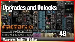 ⚙️Factorio Space exploration 0.6 Mod✅🏭➡️Steel Ingots and Power plants and utility items x049