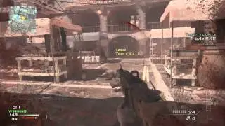 One Shot Triple kill with the Spas-12 MW3