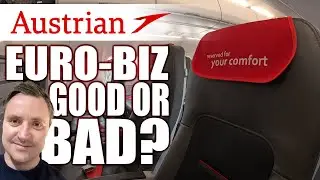 AUSTRIAN AIRLINES EURO-BIZ Is it Good or Bad?