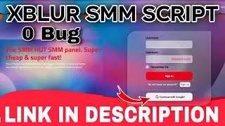 XBlur smm panel script | Smm panel script | Latest Smm panel script |#smm #smmscript #instagram