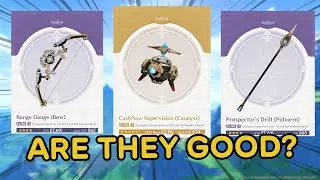 Are they Worth to pull?? Wriothesley's Signature Weapon and New 4 Stars Weapon Full Guide & Analysis