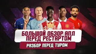 БОЛЬШОЙ ОБЗОР АПЛ ПЕРЕД РЕСТАРТОМ СЕЗОНА. Почему клубы занимают такие места в таблице?