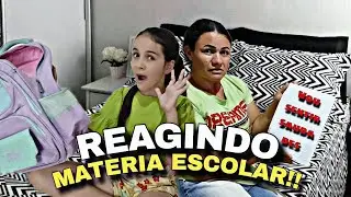 O QUE SOBROU DO MEU MATERIAL ESCOLAR 2024 !! ACHEI COISAS ESTRANHA
