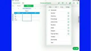 Create  a Compound Interest Spreadsheet in Numbers