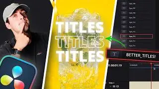How to Install Titles & Transitions | Davinci Resolve 101