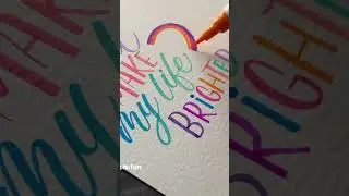 Brush lettering! 