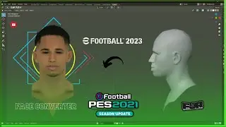 How To Convert Face eFootball 2023  To PES 2021 - FACE CONVERTER By FJR | PC