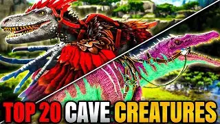 20 Best Cave Creatures RANKED in Ark Survival