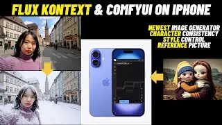 Newest Flux Kontext Image Generator & ComfyUI on Cellphone
