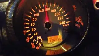 Toyota mr2 zzw30 spyder 2grfe 1,2,3,4,5 gear acceleration 0-100, 0-190