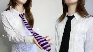 Crochet Tie 👔✨ / crochet tie for beginners