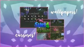 CURSORES y Wallpapers de Los Sims 4