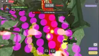 Gilded skies grey armor warrior 196 Dungeon Quest