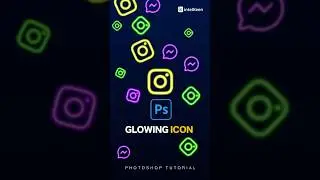 Glowing Icon using Photoshop | intelKeen  