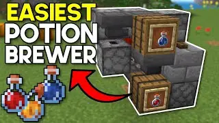 Easiest Automatic Potion Brewer Minecraft Bedrock 26.1+ (2026)