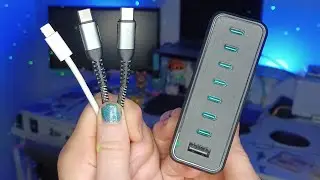 MULTIXEL 8 Port USB-C Charging Hub - Unboxing & Review