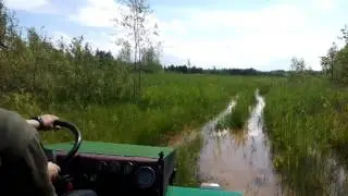 Вездеход Беляшек по грязи