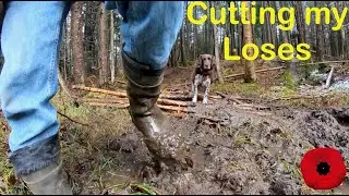 Wind Blows Down Trees. Boot Stuck in the Mud.