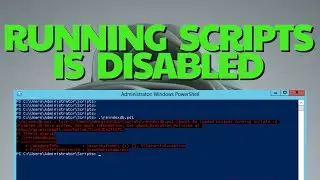 How to Fix Running Scripts is DISABLED on this System - UnauthorizedAccess PowerShell 🟢🔥