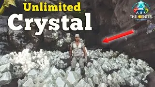 How to Get Crystals in ARK the Center Ascended | Best Way to Get Crystals in ARK